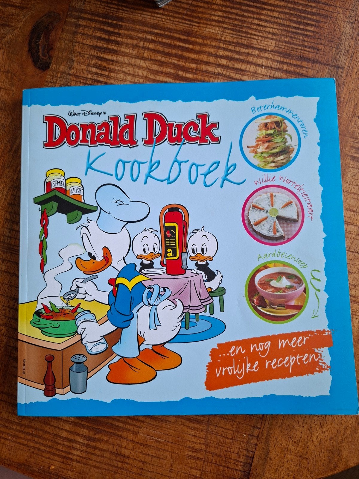 Donald Duck Kookboek - Vrolijke recepten voor jong en oud, Walt Disney's, Hoofdgerechten, Overige gebieden, Ophalen