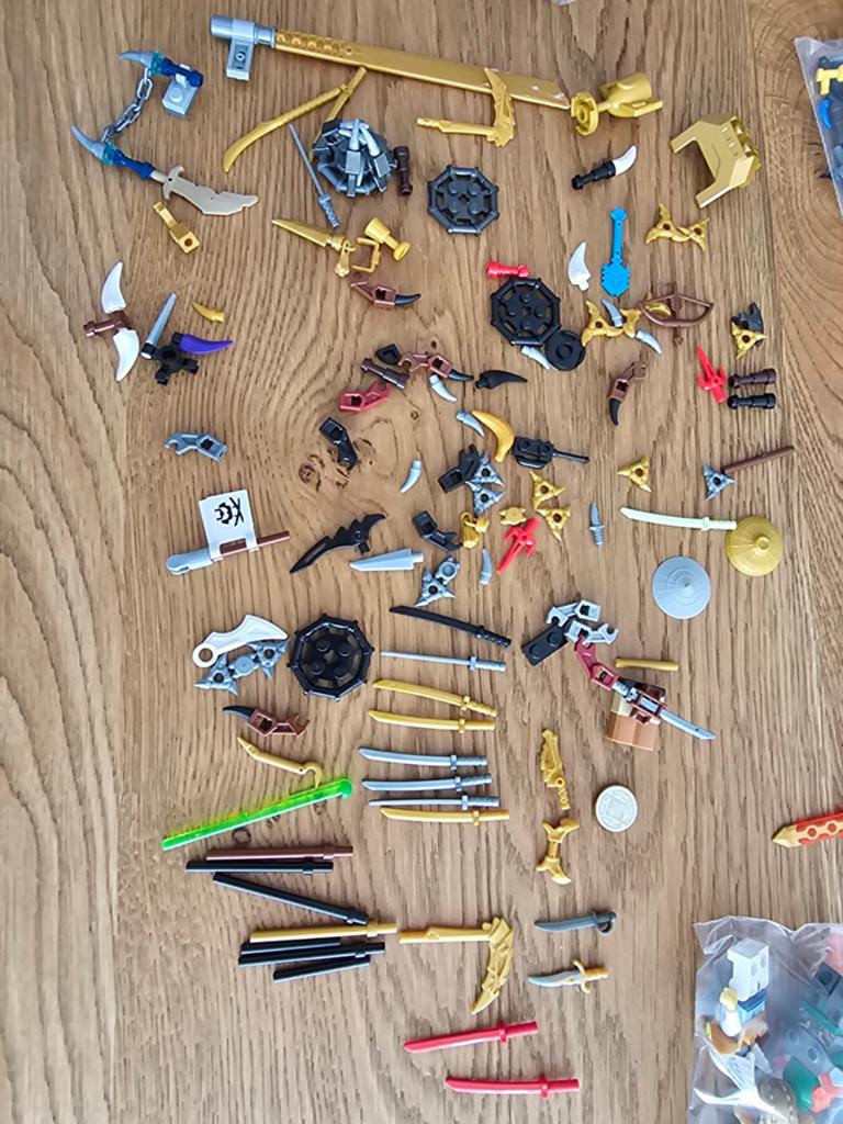Lego ninjago onderdelen, zie foto's, Ophalen of Verzenden, Zo goed als nieuw