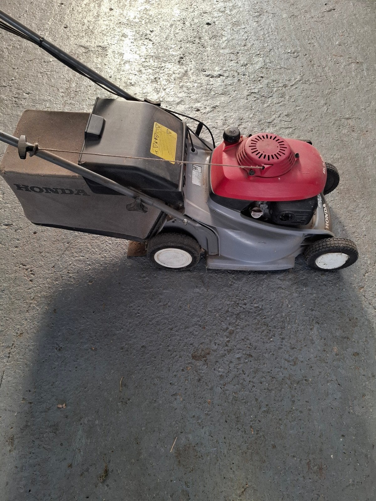 Honda HRB 425c grasmaaier benzine, Tuin en Terras, Ophalen, Gebruikt