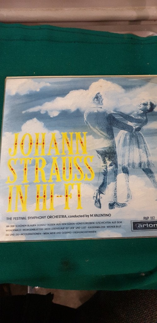 lp johann strauss, in hi-fi, Ophalen of Verzenden