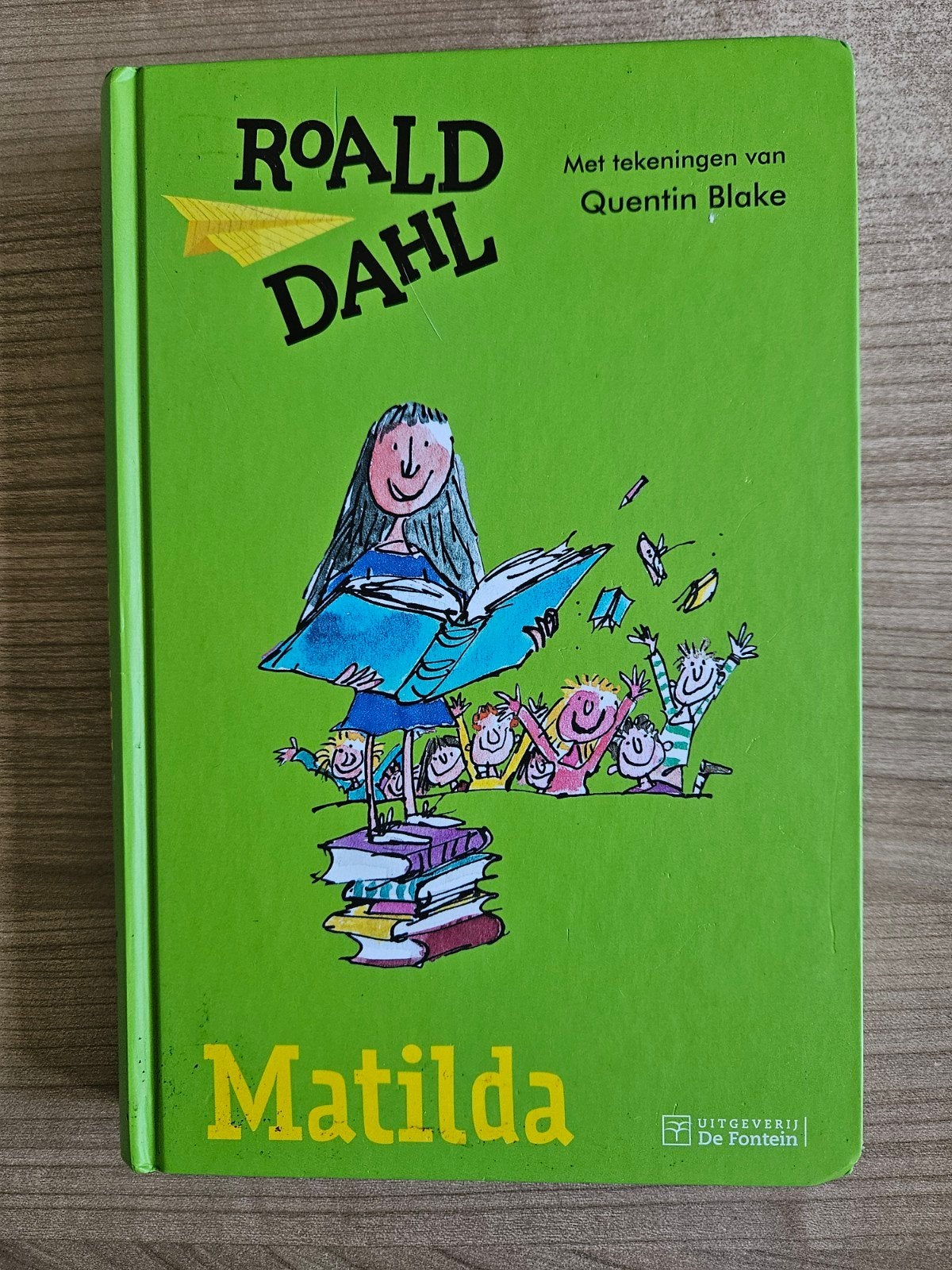 Matilda - Roald Dahl (Met tekeningen van Quentin Blake), Ophalen of Verzenden, Gelezen, Roald Dahl, Fictie
