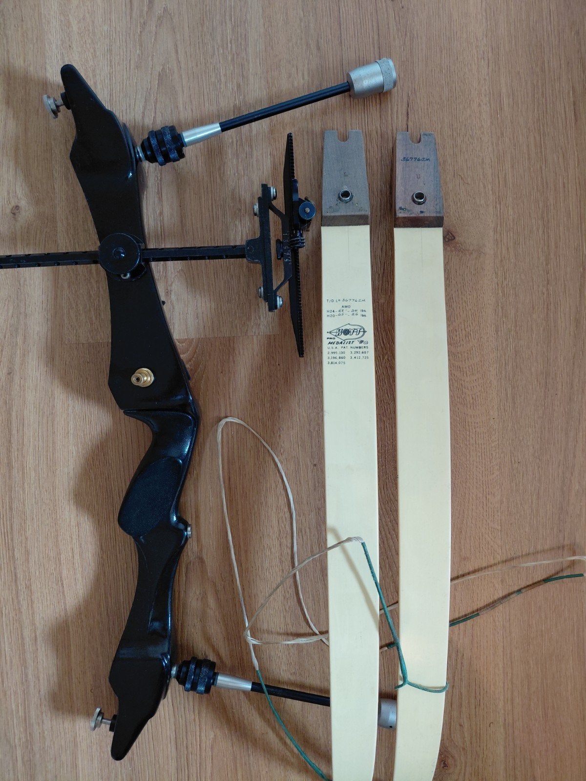 3 Hoyt handbogen te koop (ook los per stuk), Ophalen, Gebruikt, Recurveboog