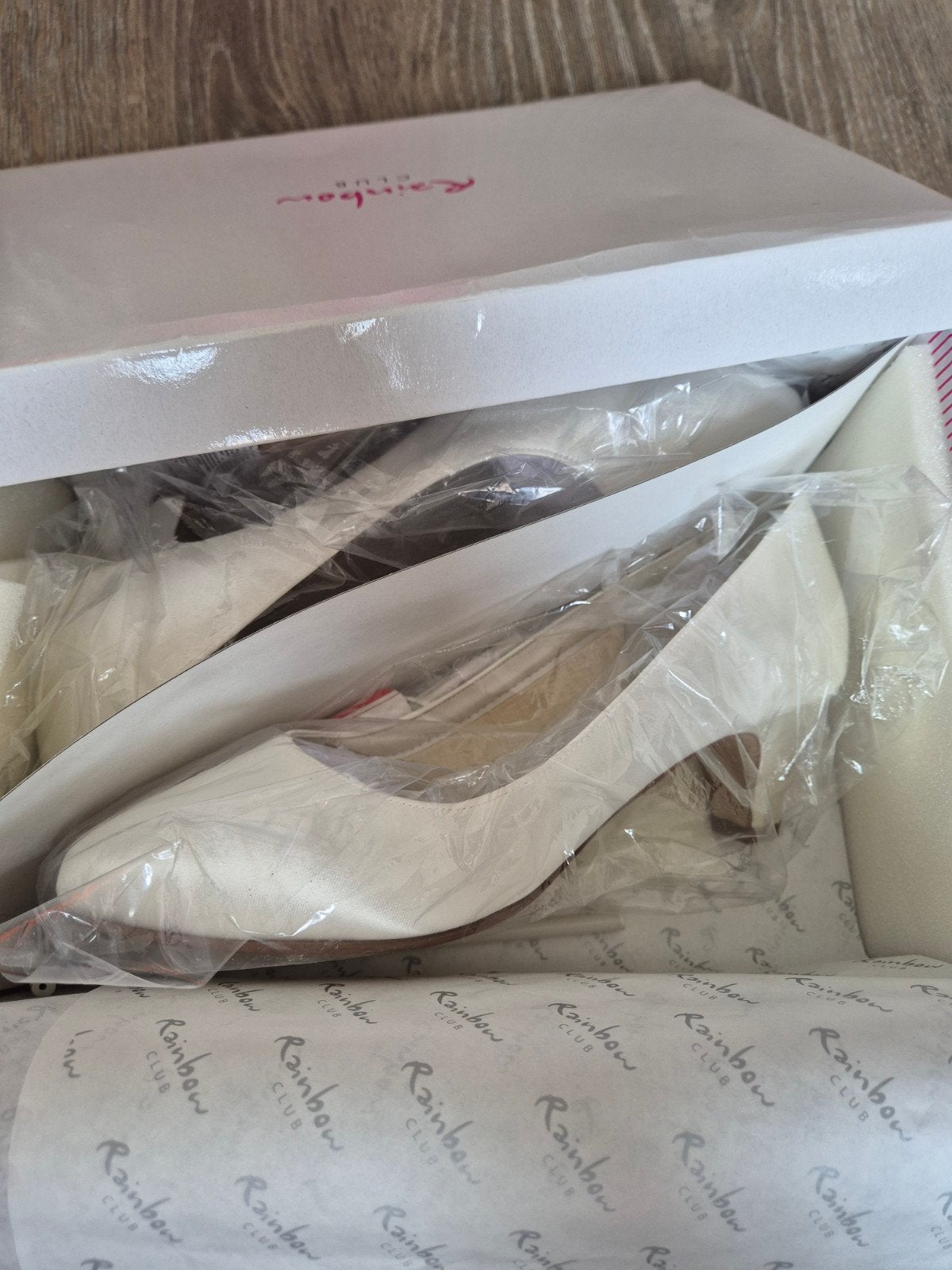 NIEUW! Rainbow Club Bruidsschoenen Maat 38, Pumps, Wit, Nieuw, Ophalen of Verzenden