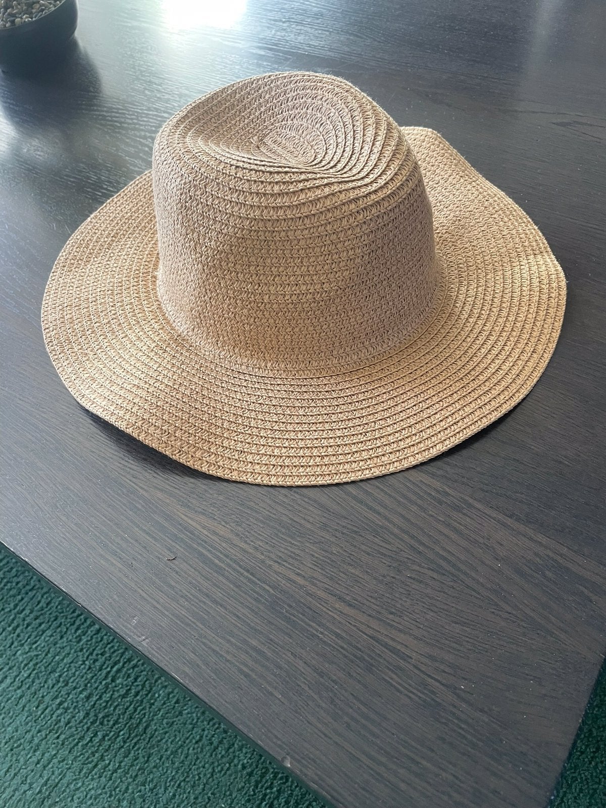 Z.g.a.n Zonnehoed van Stro, Ophalen, Zo goed als nieuw, One size fits all, Hoed