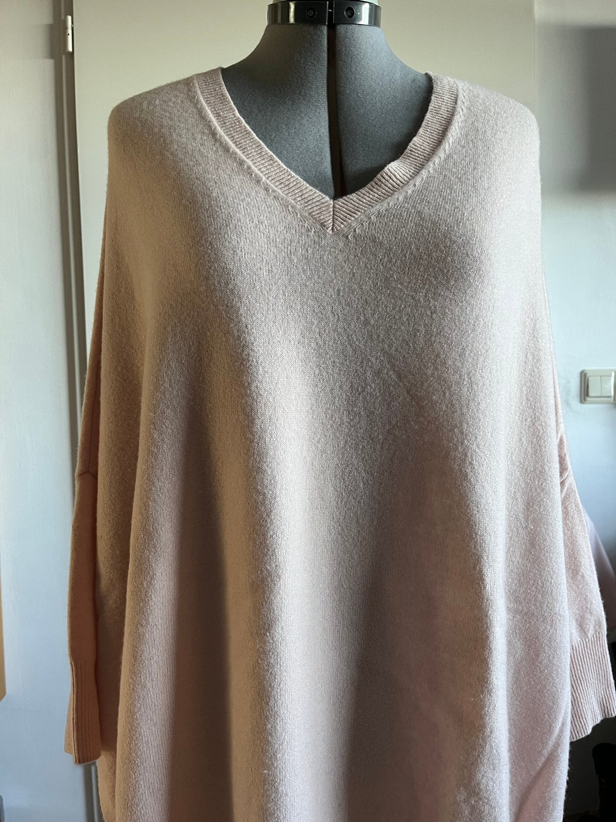 Pauw Amsterdam Roze Trui - Wol & Kasjmier, Ophalen of Verzenden, Zo goed als nieuw, Maat 38/40 (M), Roze