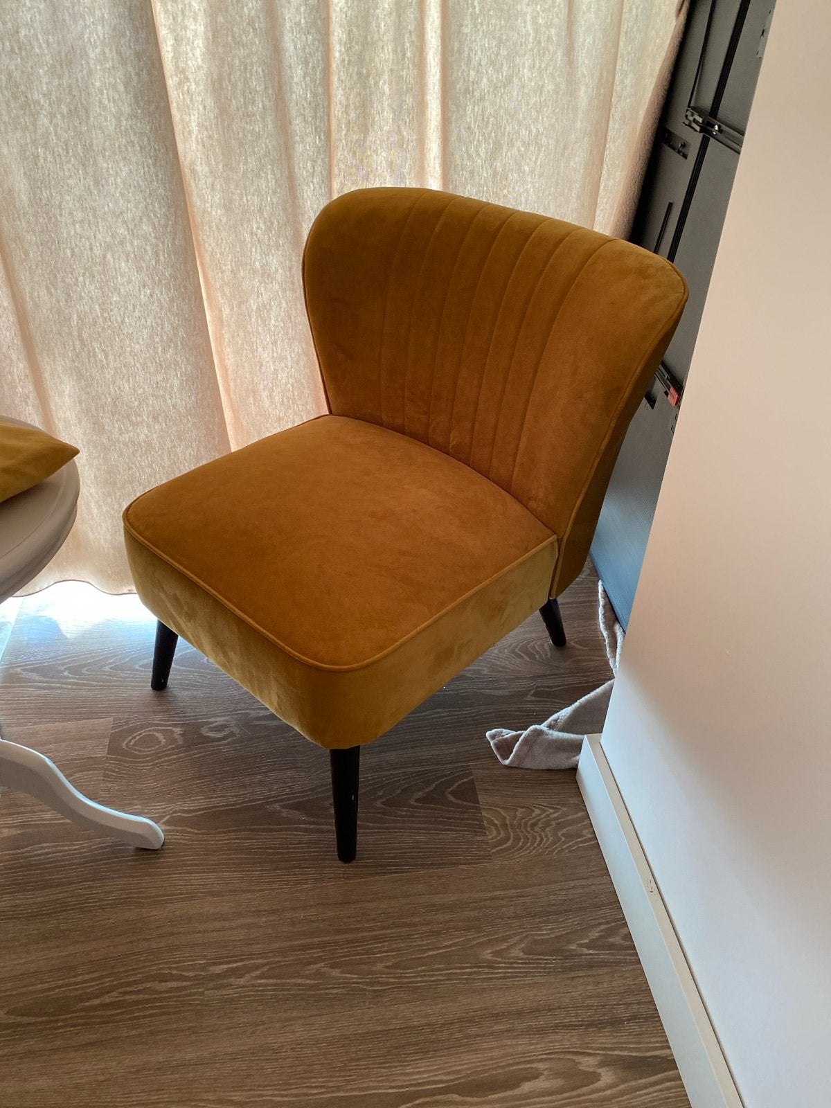 Okergele fauteuils 2 stuks in nette staat, Huis en Inrichting, Ophalen, Gebruikt, Twee, Overige kleuren