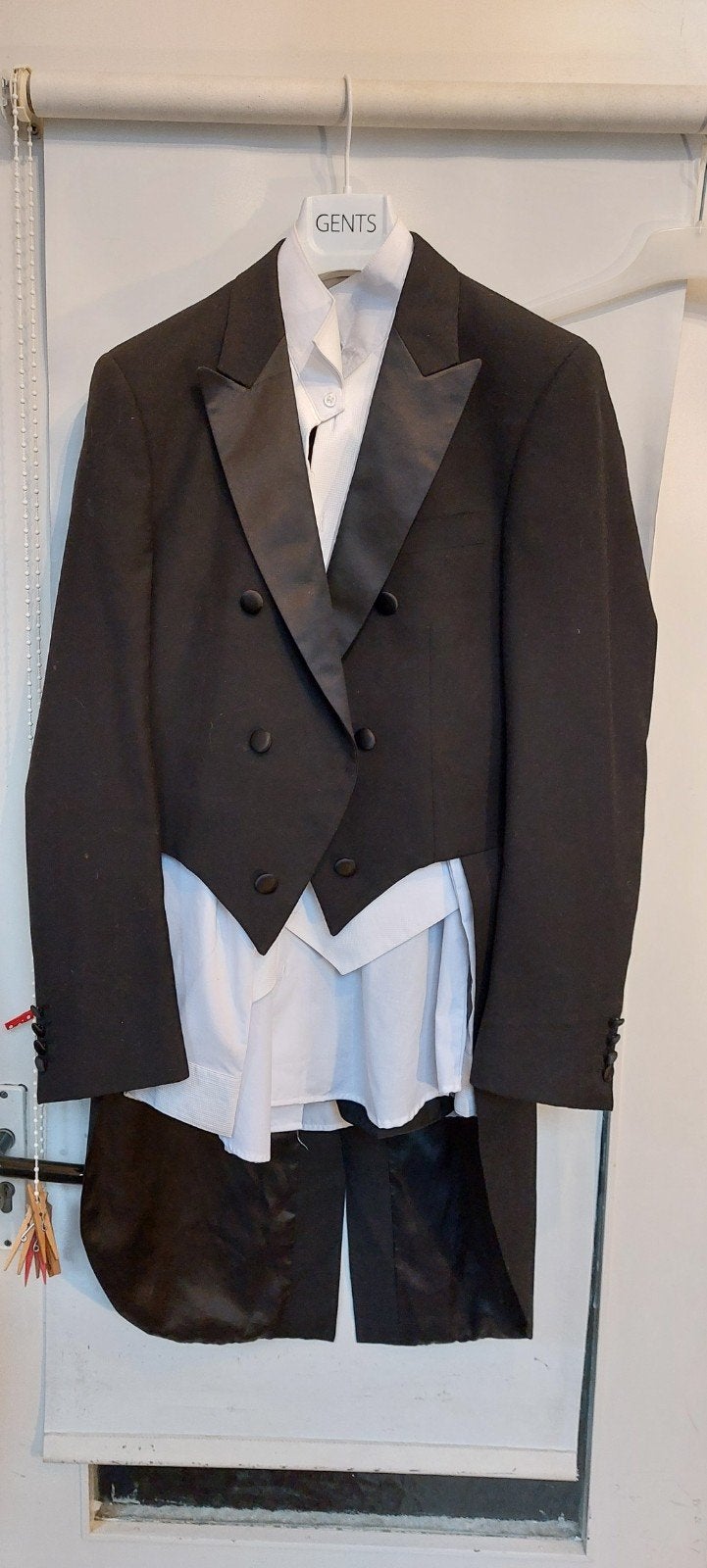 rokkostuum galapak voor white tie events, Maat 48/50 (M), Zwart, GENTS, Ophalen of Verzenden