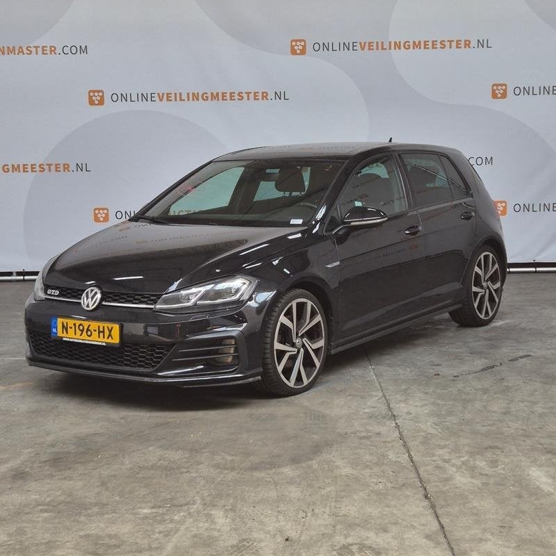 Personenauto, Volkswagen, Golf, 2.0 TDI GTD, 2017, Auto's, Volkswagen, Euro 6, Zwart, Bedrijf, Diesel