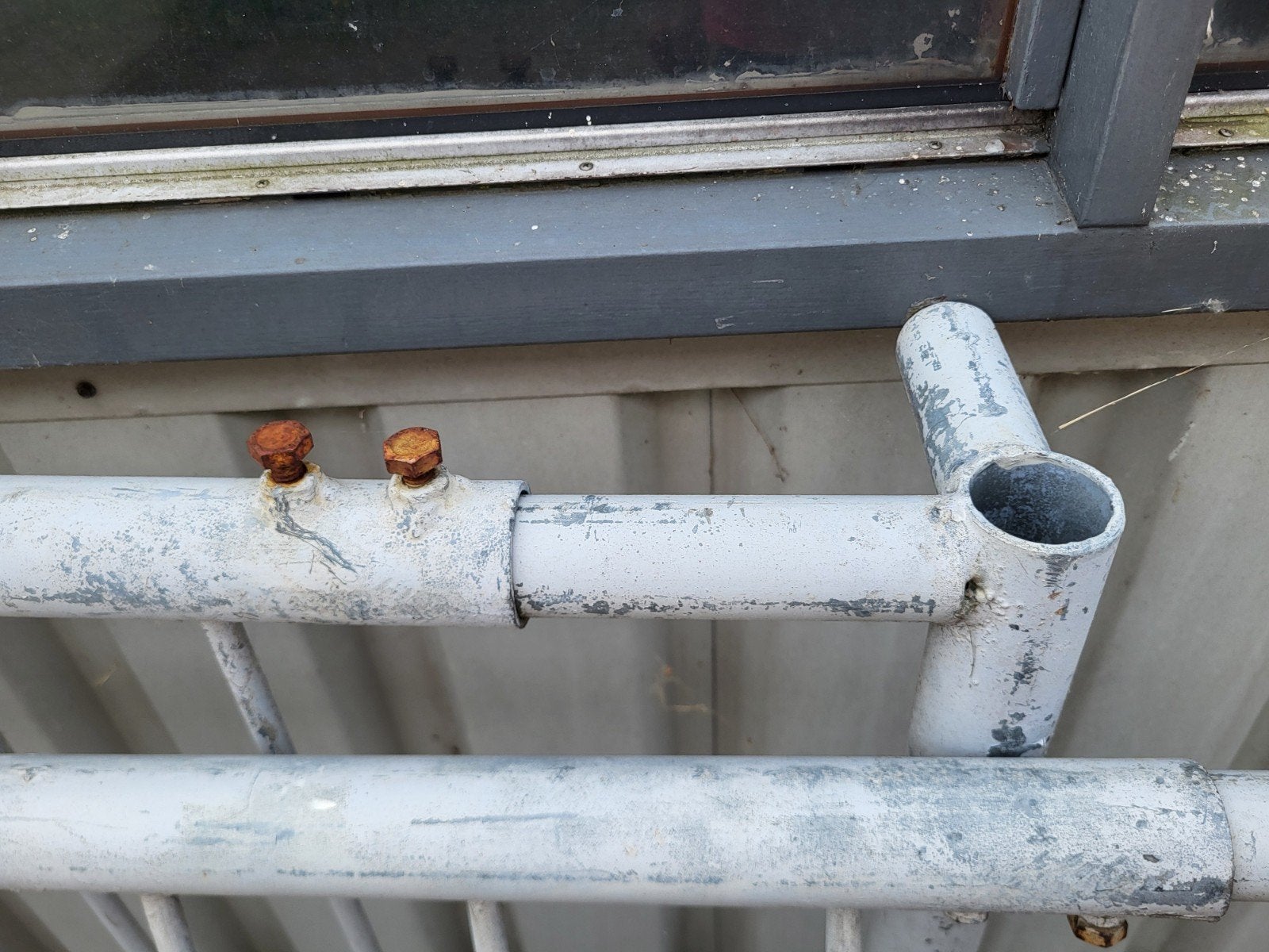 Stalen hekwerk gegalvaniseerd, Tuin en Terras, Ophalen, IJzer, Sierhekwerk