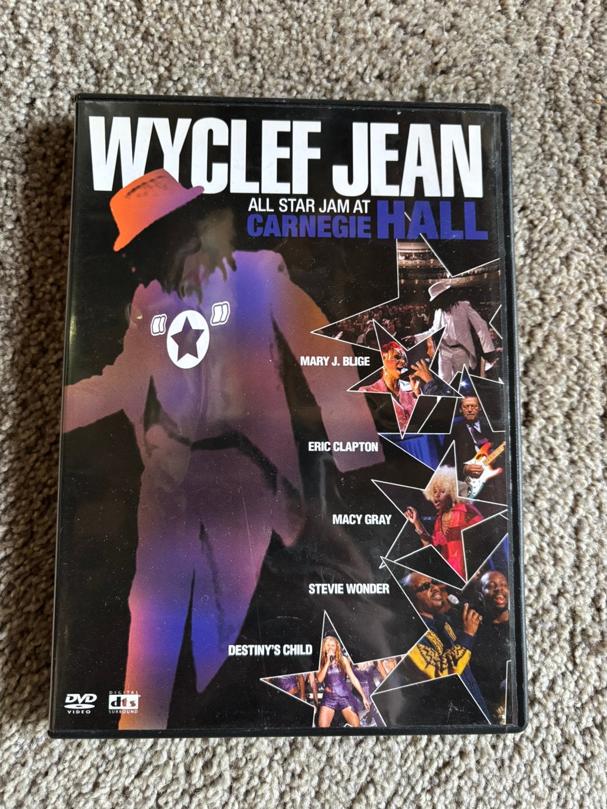 DVD: Wyclef Jean - All star jam at Carnegie Hall, Alle leeftijden, Ophalen of Verzenden, Zo goed als nieuw, Muziek en Concerten