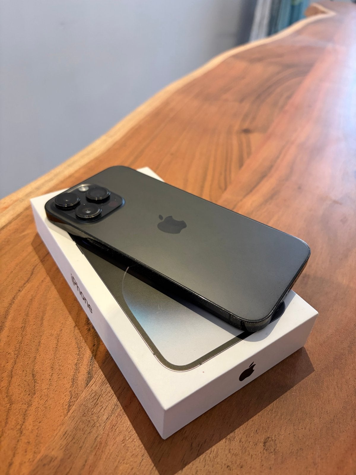 iPhone 14 Pro Max - Top conditie, lichte gebruikerssporen, Telecommunicatie, Mobiele telefoons | Apple iPhone, 128 GB, Zwart, Ophalen of Verzenden