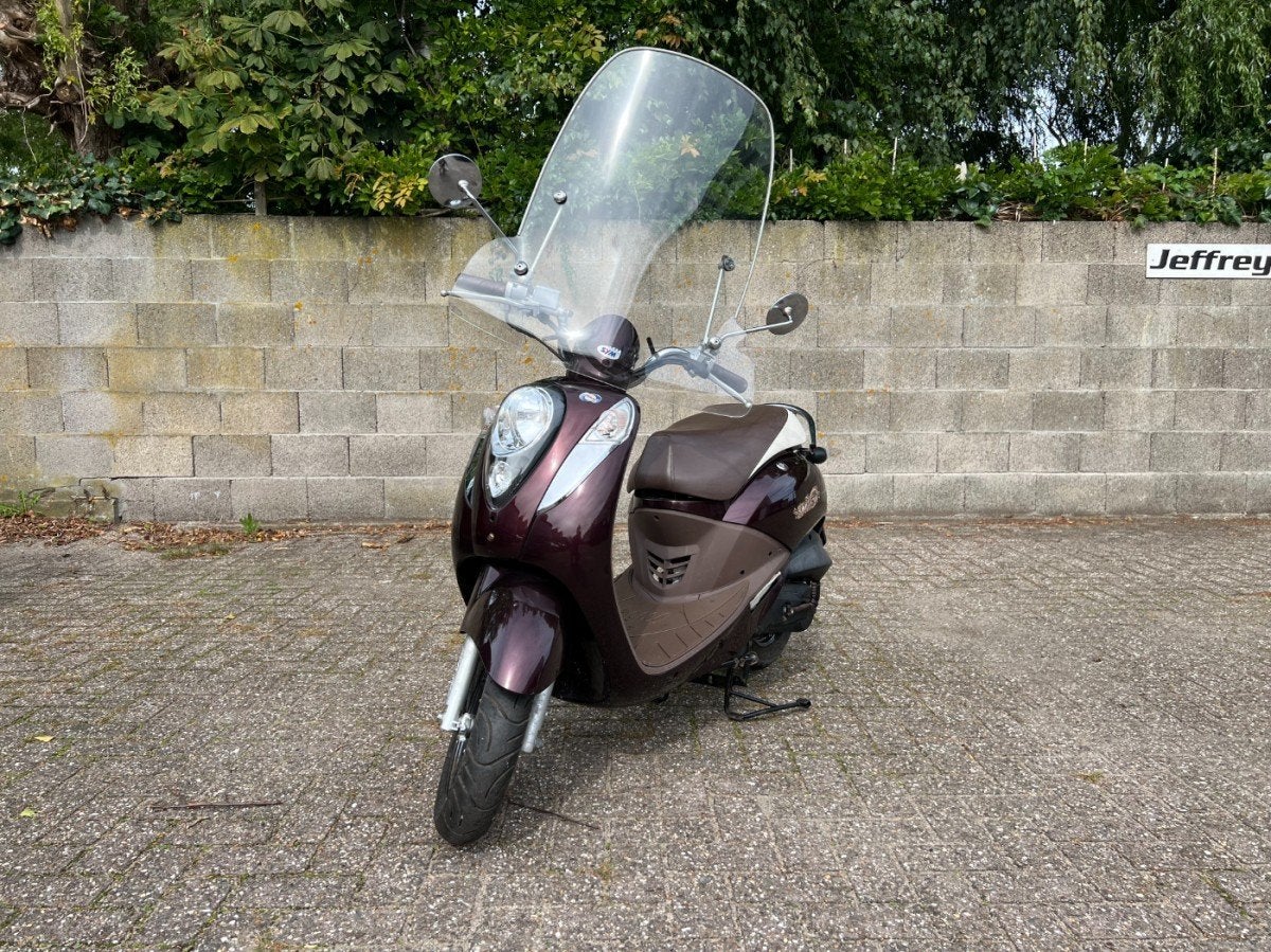 SYM Mio 1-cilinder, 4-takt, luchtgekoeld Paars, Fietsen en Brommers, Ophalen, Gebruikt, Overige modellen, -