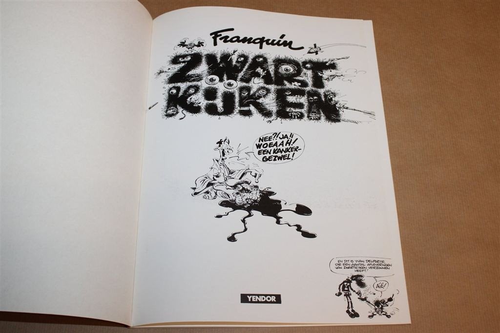 Zwartkijken — Franquin, Idées Noires 1981, Boeken, Eén stripboek, Ophalen of Verzenden, Gelezen
