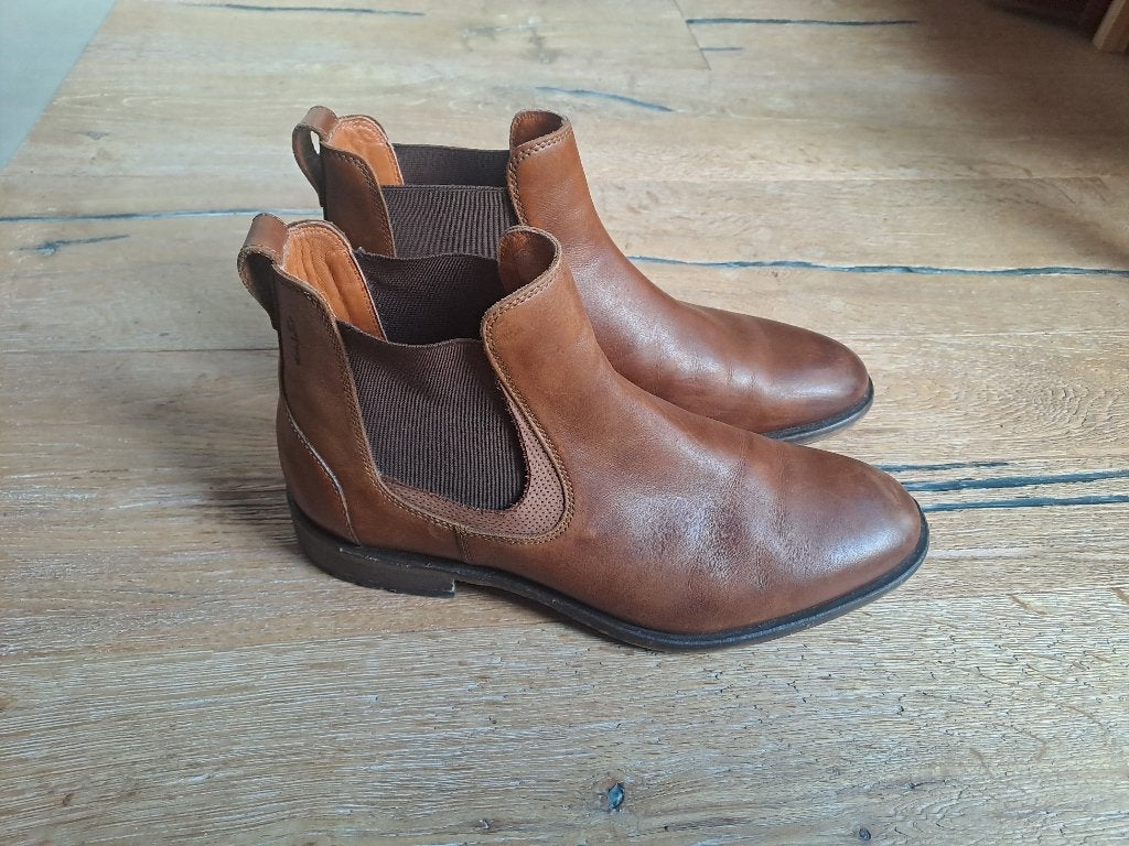 Van lier boots cognac leder maat 42, Bruin, Van Lier, Boots, Ophalen of Verzenden