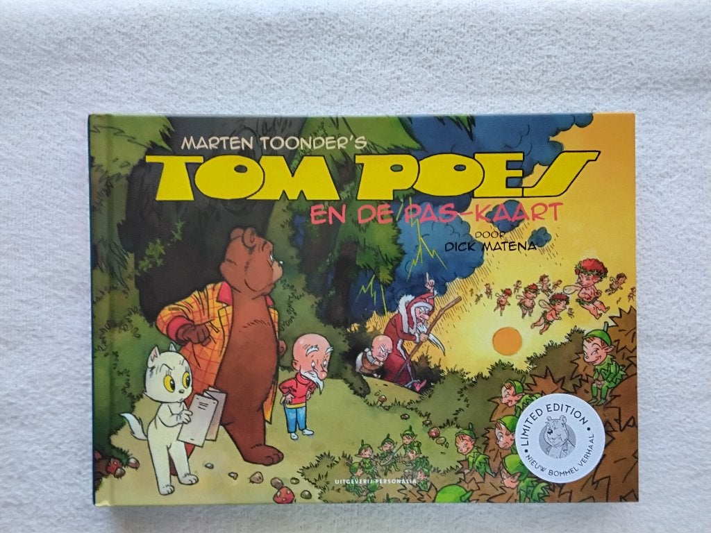Toonder Tom Poes en de Pas-Kaart   HK, Eén stripboek, Ophalen of Verzenden, Zo goed als nieuw