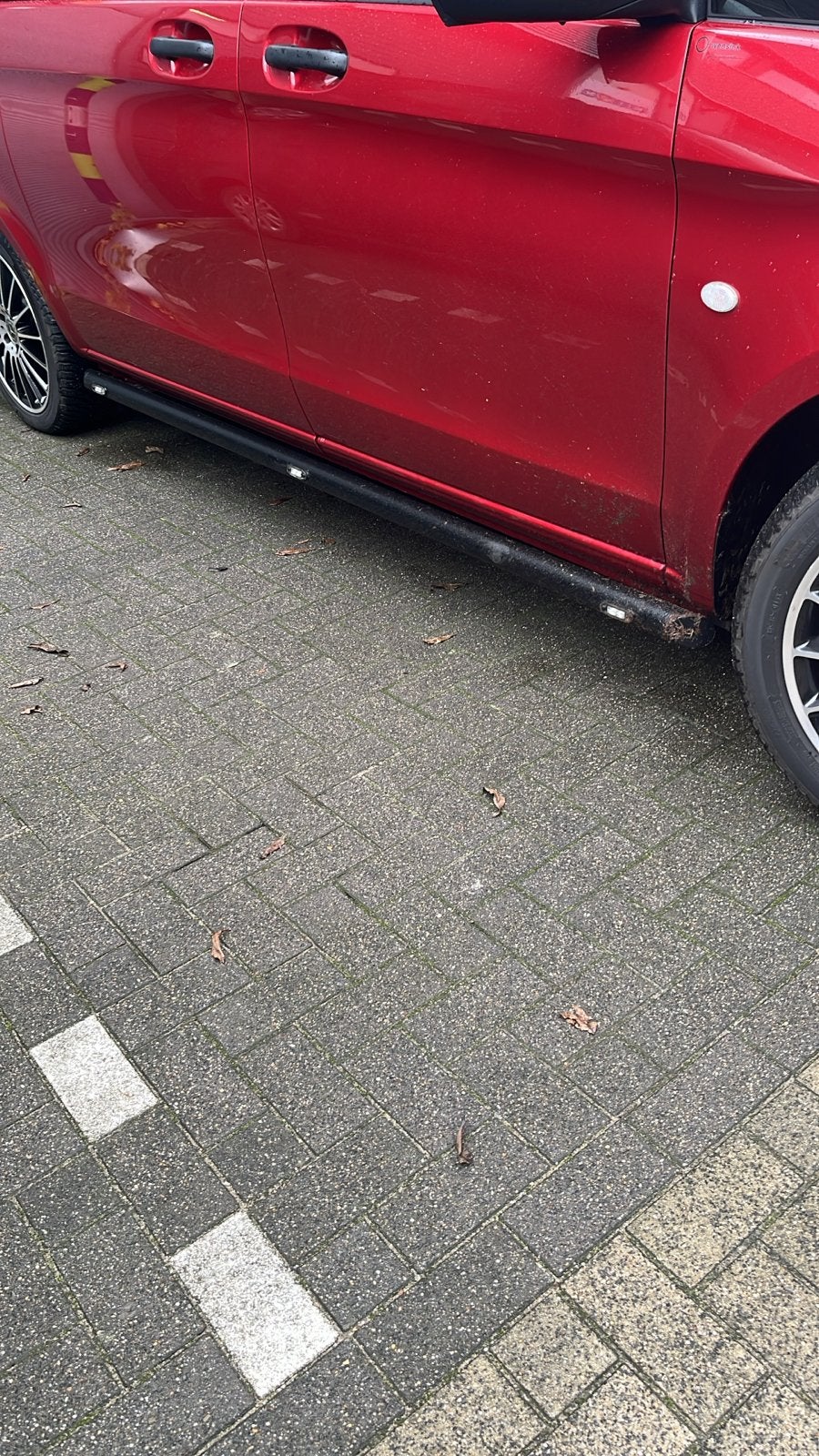 zwarte bulbars met verlichting voor Vito 447, Ophalen of Verzenden, Gebruikt
