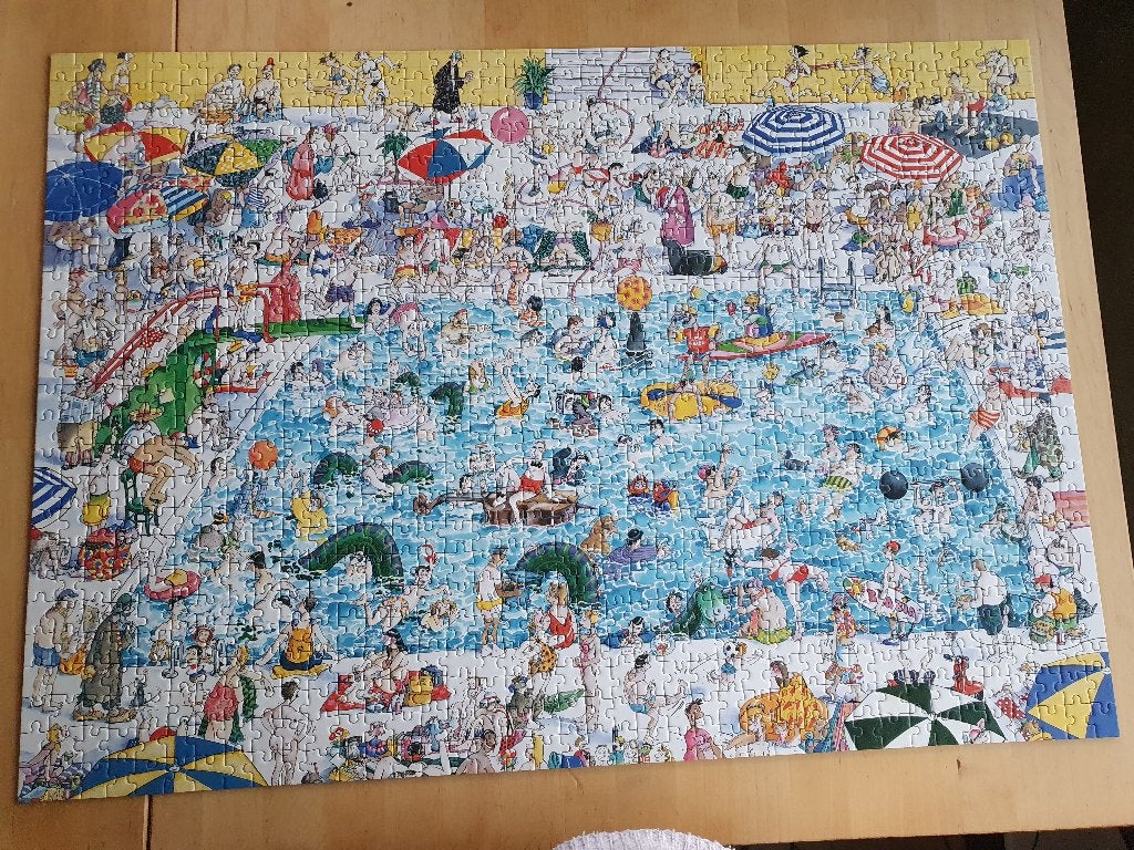 Heye Blachon , Summertime, Ophalen of Verzenden, 500 t/m 1500 stukjes, Gebruikt, Legpuzzel