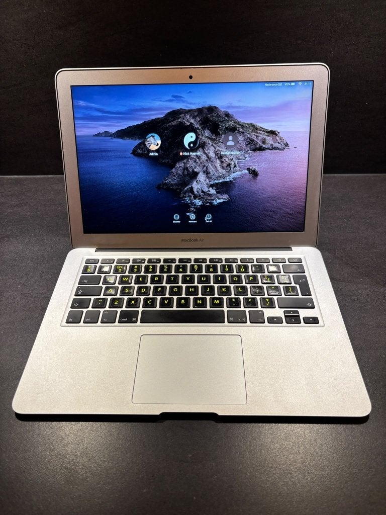 MacBook Air 13 inch 2012 - 256GB SSD - accu 8 cycli, Gebruikt, 256 GB, Qwerty, 13 inch