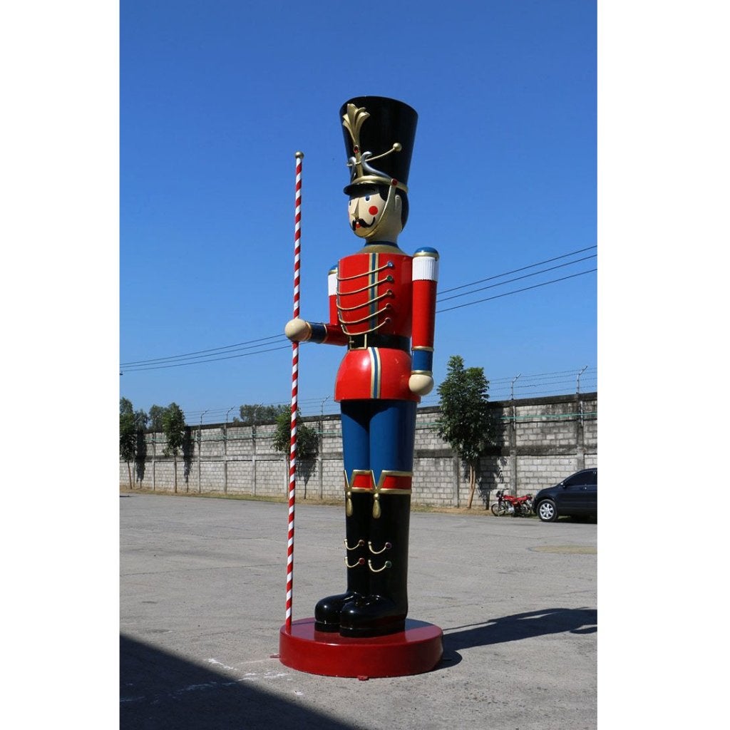 Nutcracker 12ft – Notenkraker beeld – hoogte 367 cm, Diversen, Kerst, Ophalen, HorecaBeelden, Nieuw, HorecaBeelden