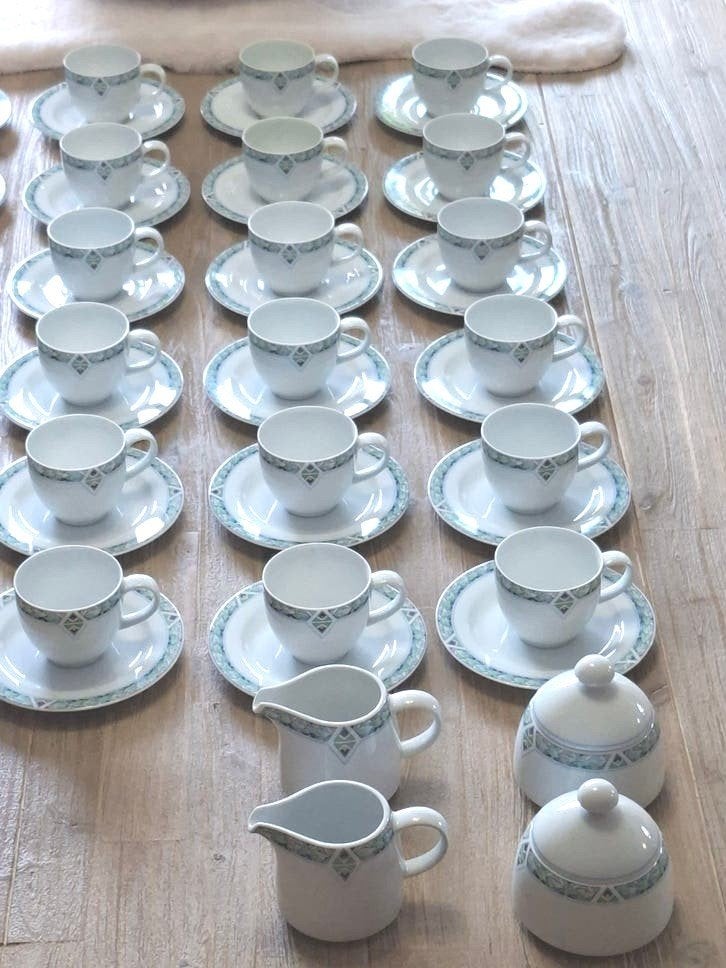 ARZBERG koffiekopjes met schotels, keuken accessoires, Huis en Inrichting, Keuken | Servies, Ophalen, Arzberg, Zo goed als nieuw