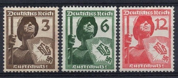 Duitse Rijk (92) - luftschutz, Postzegels en Munten, Verzenden, Duitse Keizerrijk