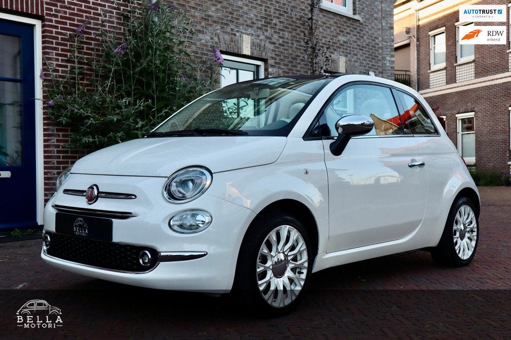 Fiat 500 1.2 Star | Pelle Frau Leder | Beats Audio | Apple C, Voorwielaandrijving, Gebruikt, 4 cilinders, 4 stoelen