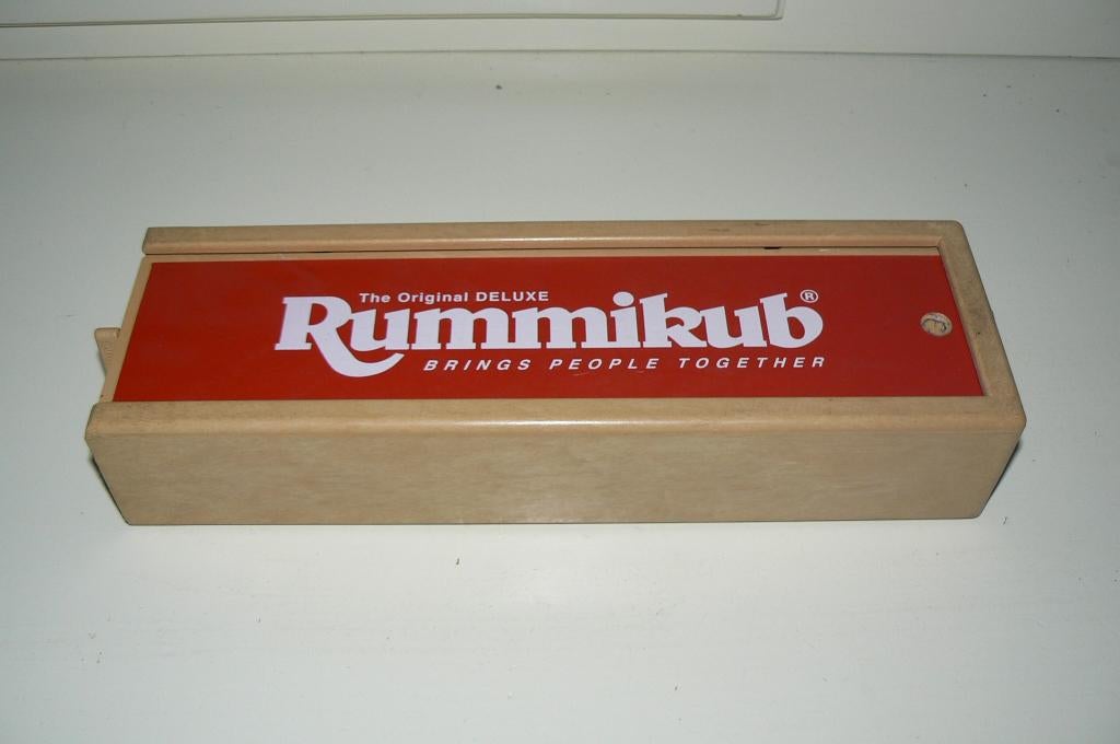 The Original Deluxe Rummikub. Extra grote cijfer weergave, Een of twee spelers, Ophalen of Verzenden, Zo goed als nieuw, Goliath