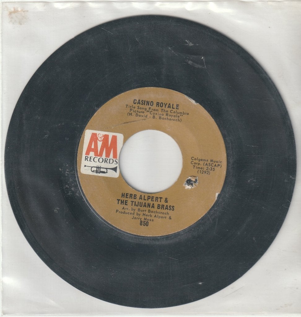 Herb Albert & The Tijuana Brass vinyl single, Ophalen of Verzenden, Zo goed als nieuw, Overige genres