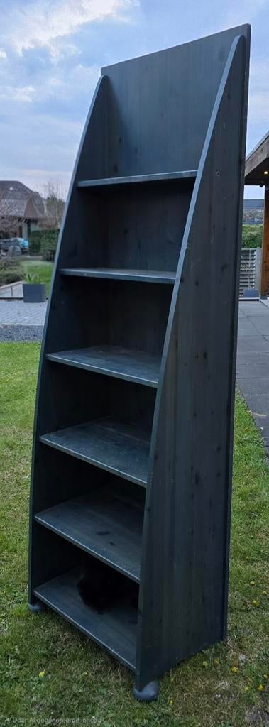 Boekenkast  hout decoratie  t.e.a.b., Ophalen, Gebruikt, 25 tot 50 cm, 50 tot 100 cm
