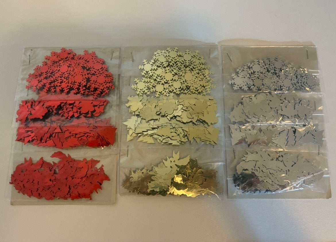 Diverse Kerst glitter, 3 kleuren, Ophalen, Nieuw, Overige materialen, Knutselmateriaal