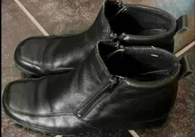 Beegle herenschoenen maat 41 zwart z.g.a.n., Zwart, Overige typen, Ophalen of Verzenden, Zo goed als nieuw