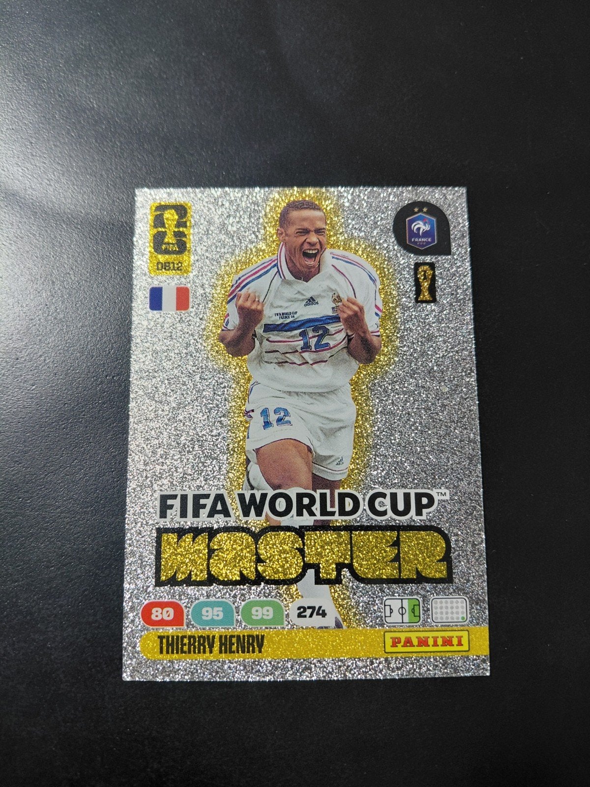 Thierry henry (fifa world cup master) panini, Ophalen of Verzenden, Nieuw, Buitenlandse clubs, Poster, Plaatje of Sticker