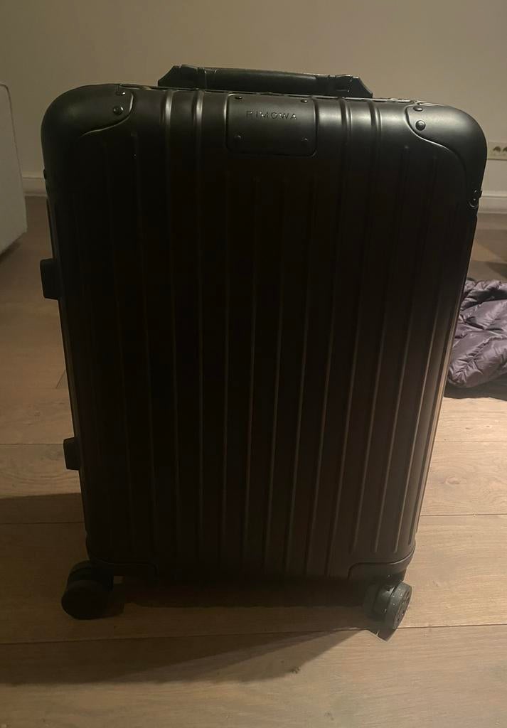 Rimowa koffer zwart - Original Cabin - Nieuw, Wieltjes, 50 tot 60 cm, Hard kunststof, Nieuw