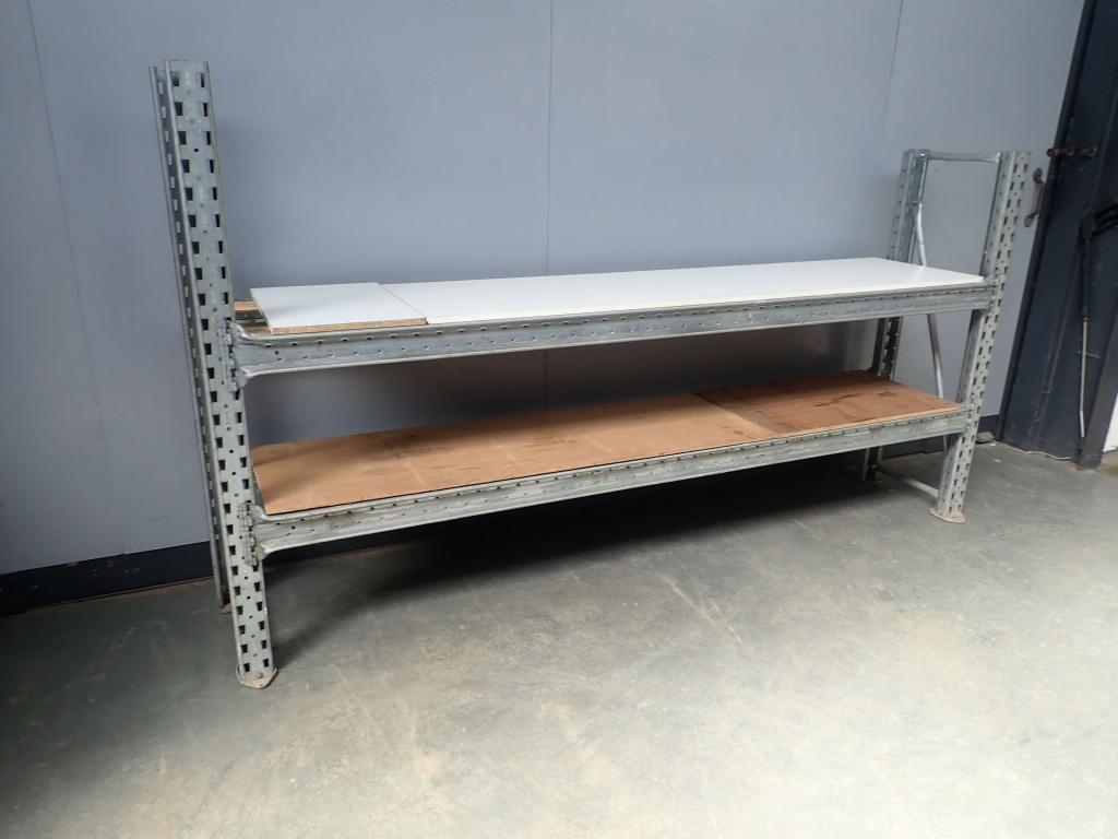 Werkbank van 290cm breed / Stelling / Palletstelling, Doe-het-zelf en Verbouw, Niet ingevuld, Gebruikt, Niet ingevuld, Ophalen of Verzenden