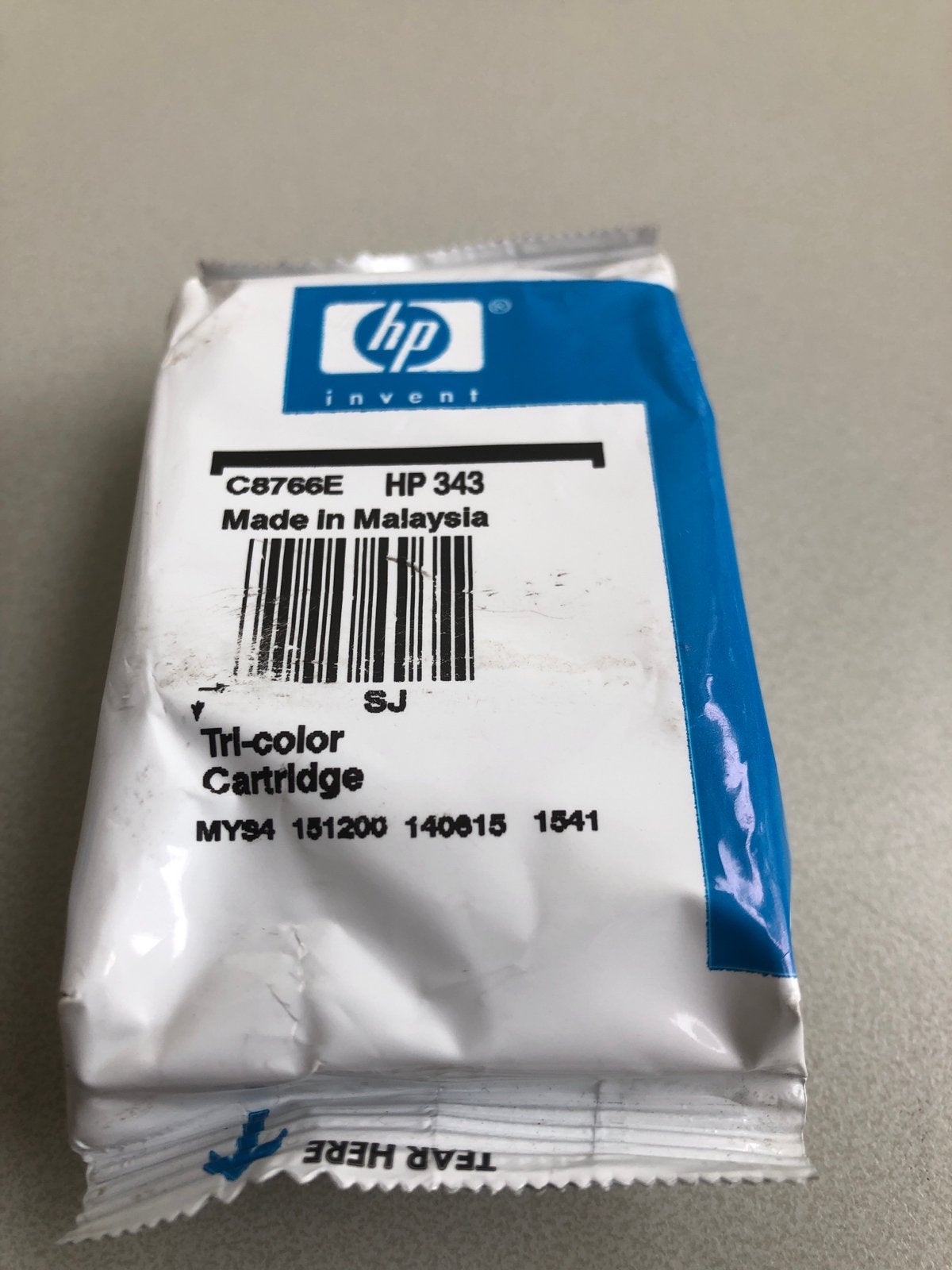 HP 343 Tri-color Cartridge C8766E - Nieuw in verpakking, Ophalen of Verzenden, Nieuw, Cartridge