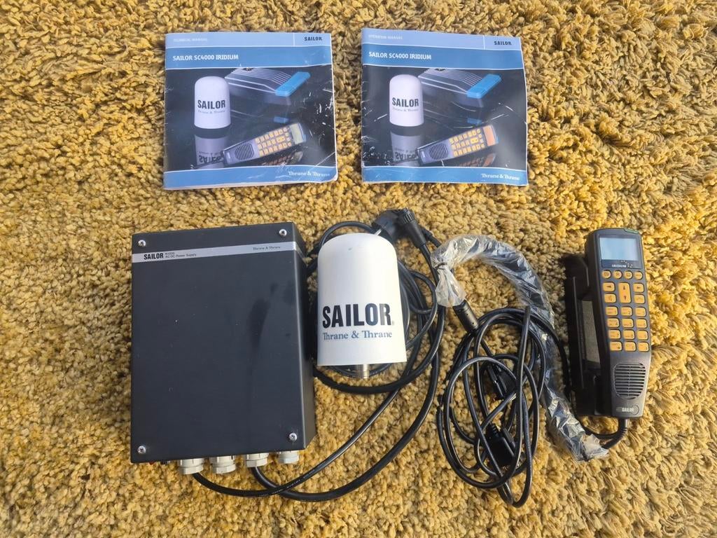 Sailor SC4000 Iridium marifoon communicatieset, Ophalen of Verzenden