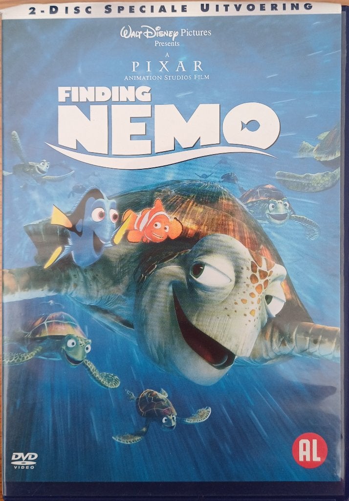 2+1 GRATIS! DVD Finding Nemo - 2 disks, Ophalen of Verzenden, Zo goed als nieuw, Poppen of Stop-motion, Alle leeftijden