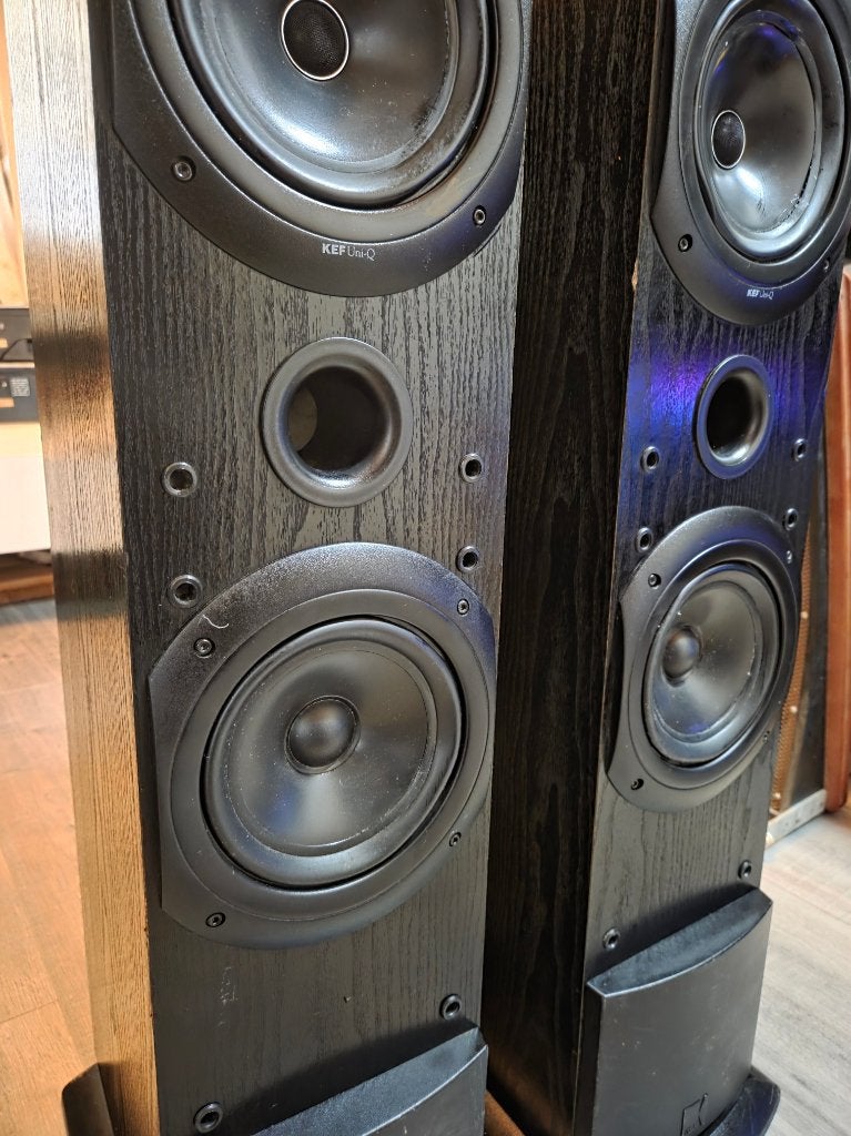 KEF Q50 Floorstanding speakers, Audio, Tv en Foto, Luidsprekers, Ophalen, Vloerstaande luidspreker, Zo goed als nieuw, 60 tot 120 watt