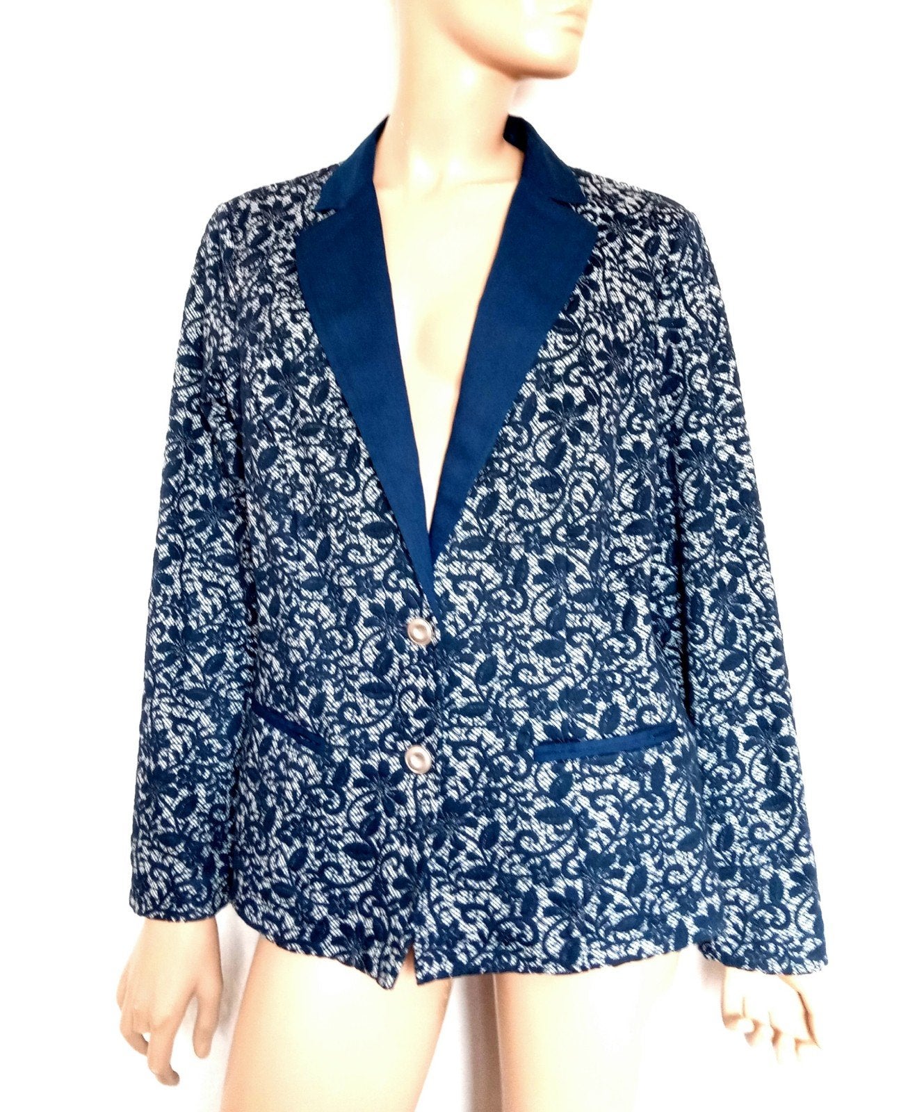 MADELEINE Jasje , Maat 44 - 46, Kleding | Dames, Ophalen of Verzenden, Zo goed als nieuw, Maat 42/44 (L), Blauw