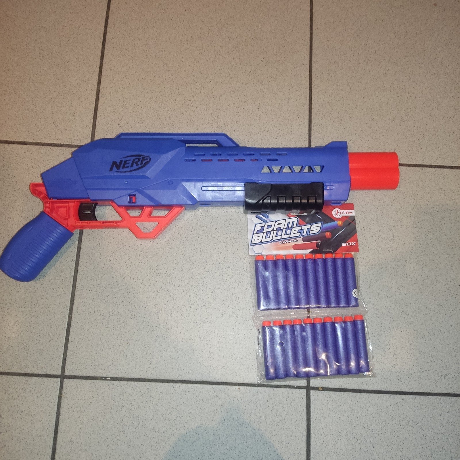 NERF ALPHA STRIKE BIG CAT DB-2 + 20 KOGELS!!!, Ophalen of Verzenden, Nieuw, Jongen of Meisje