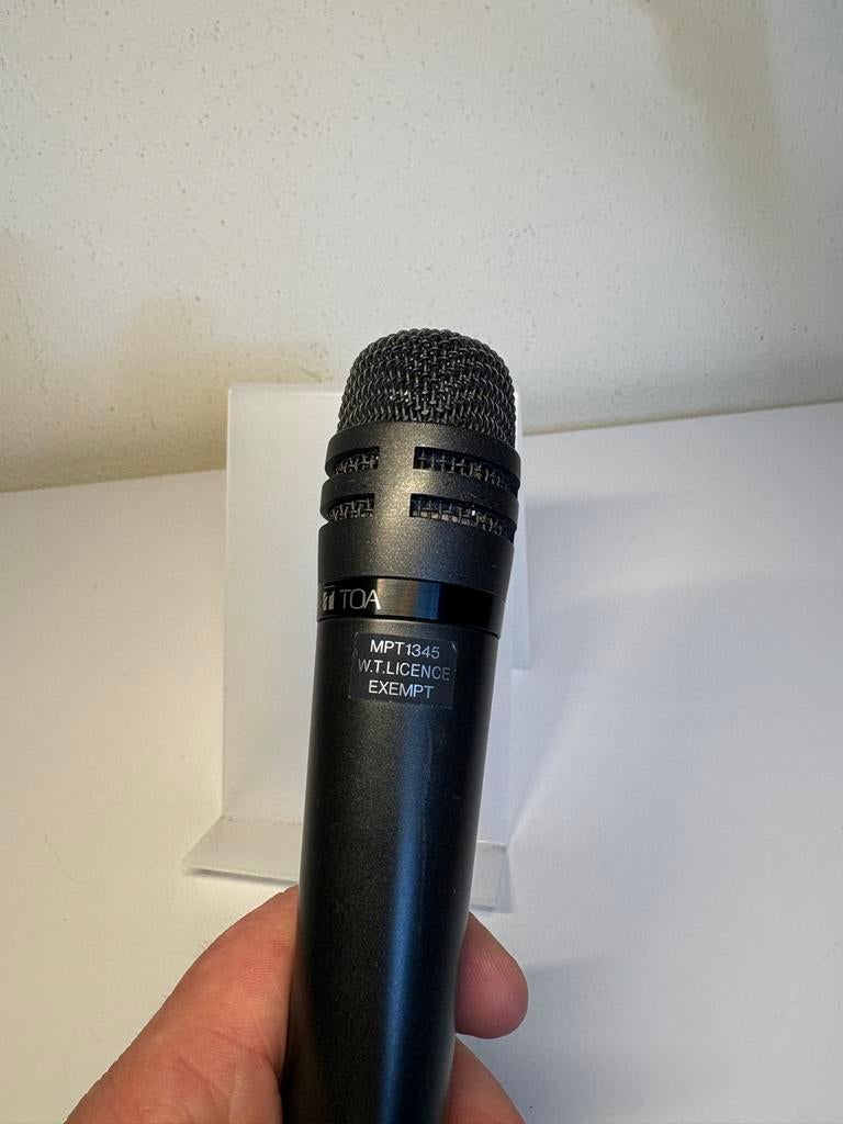 TOA WM-270 Draadloze Microfoon, Muziek en Instrumenten, Microfoons, Ophalen of Verzenden, Zo goed als nieuw, Zangmicrofoon, Draadloos