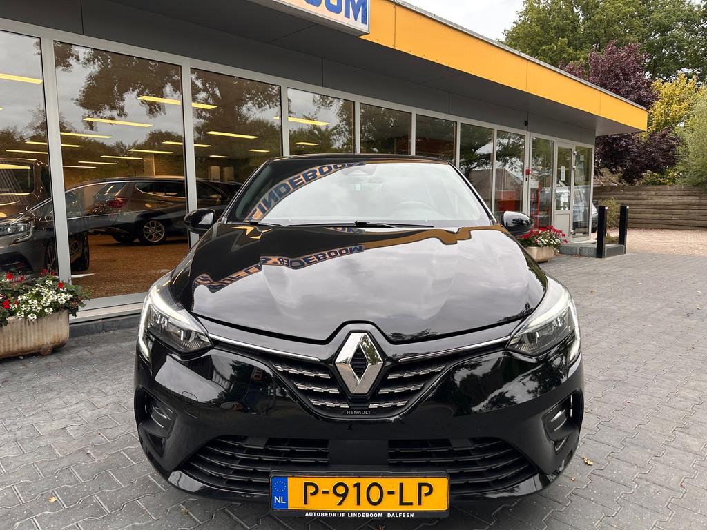 Renault Clio 1.0 TCe Intens Keyless Apple carplay, Voorwielaandrijving, 1071 kg, Gebruikt, Leder en Stof