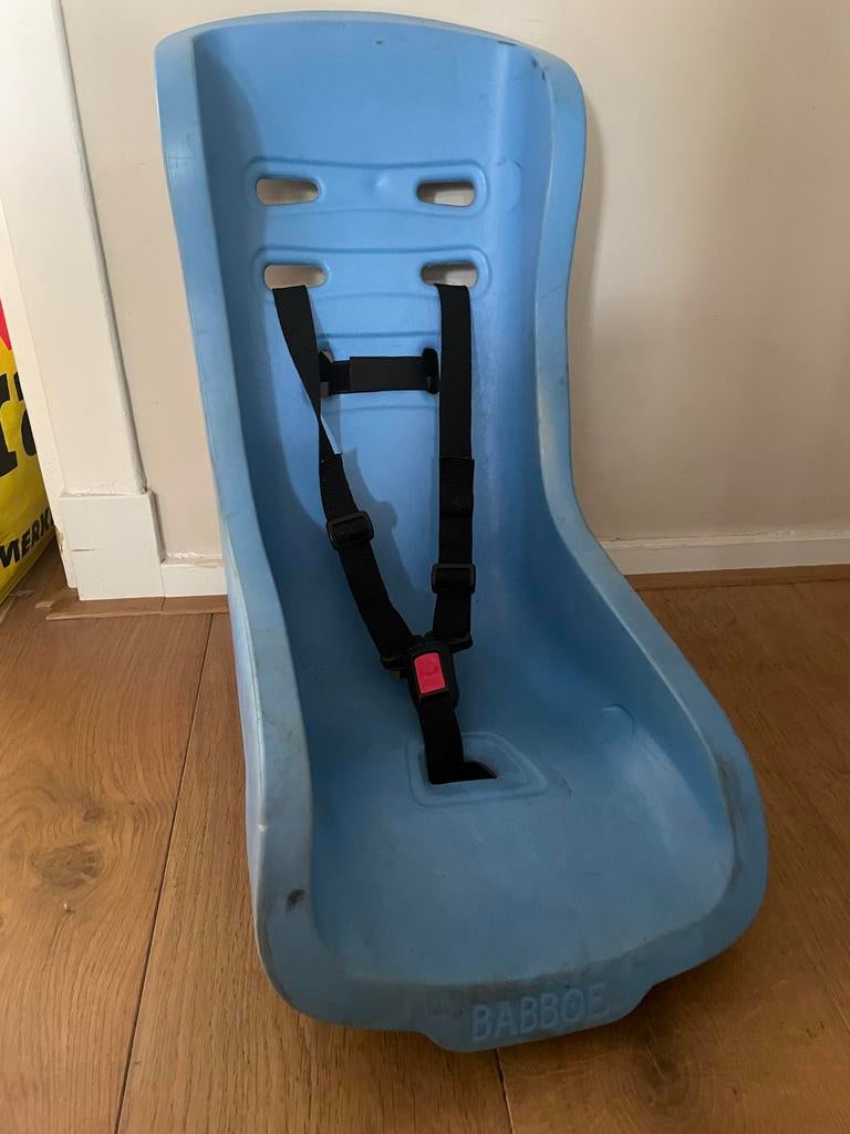 Babboe bakfiets zitje met gordel, Ophalen of Verzenden, Gebruikt, 0 t/m 18 kg