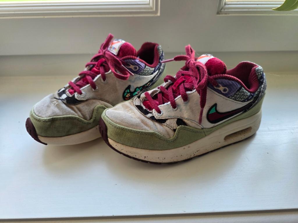 Nike Air Max 1 Concepts Mellow, maat 34, Overige kleuren, Nike, Ophalen of Verzenden, Sneakers of Gympen