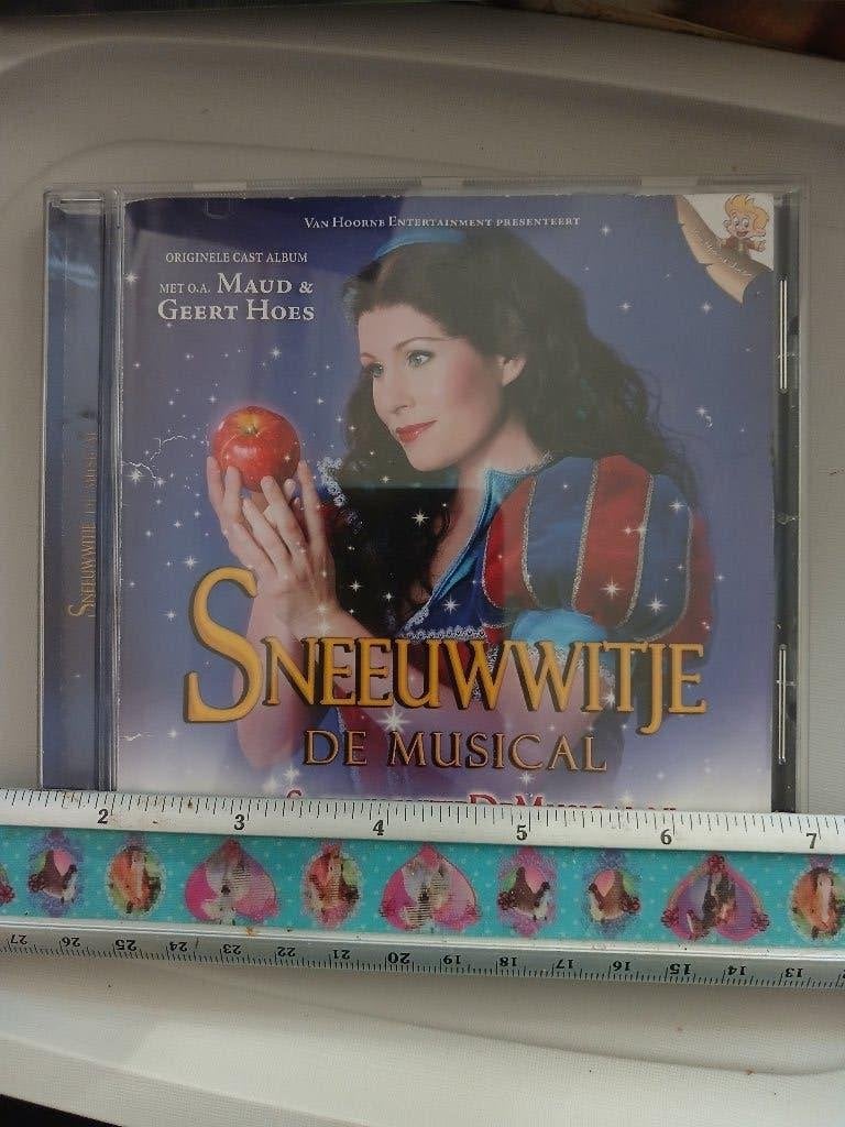 Sneeuwwitje De Musical CD - Originele Cast Album, Inclusief boekje, Verzenden, Zo goed als nieuw, 3 tot 5 jaar