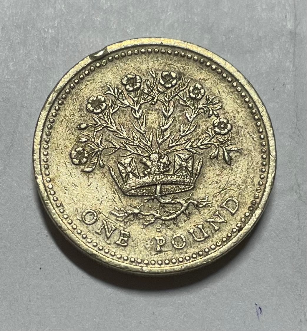 1 pond Engeland 1991, Postzegels en Munten, Ophalen of Verzenden