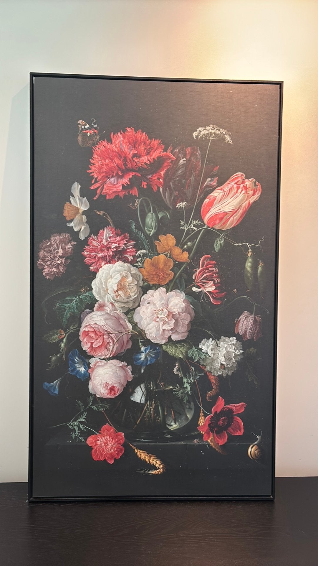 Leuk schilderij met bloemen, Ophalen of Verzenden