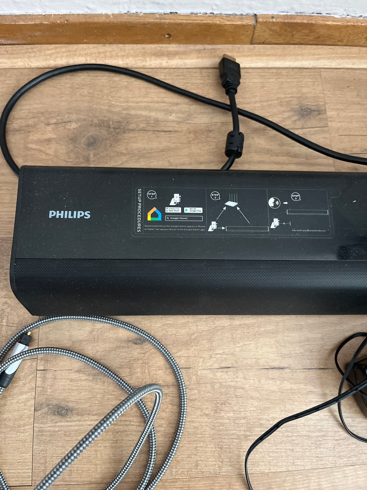 Philips Smart Soundbar TAPB405 met subwoofer, Audio, Tv en Foto, Luidsprekers, Ophalen, Philips, Gebruikt, Speakerset