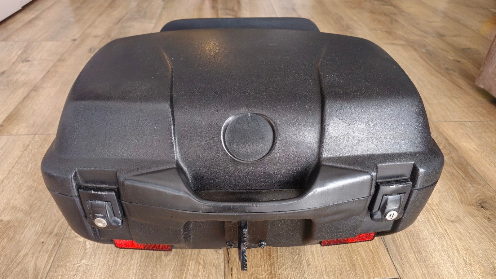 Hepco & Becker Junior TC55 topkoffer (55L) + Alurack, Ophalen, Gebruikt