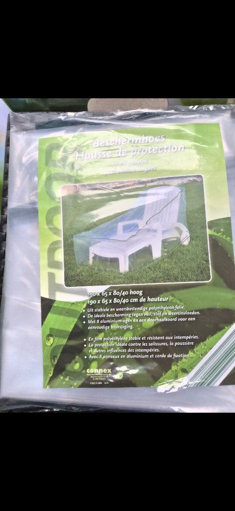 Zetelhoes ligstoel NIEUW, Tuin en Terras, Ligbedden, Ophalen, Nieuw, Plastic